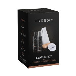 Fresso Leather Kit - zestaw do czyszczenia i impregnacji skóry