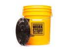 Work Stuff Bucket Yellow Wash + Separator Black wiadro detailingowe 20L + separator brudu 